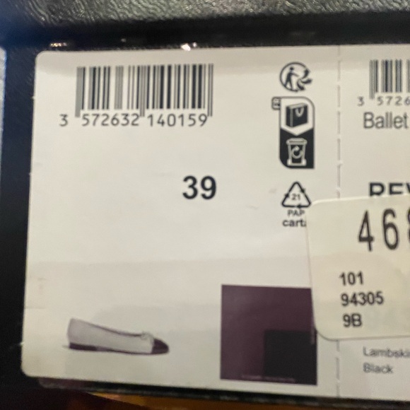 Black, Chanel ballet flats size 39 - Picture 5 of 6